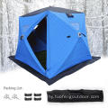 Ther երմամեկուսացված հանգույց Pop-up դյուրակիր Ice Fishing Shelter